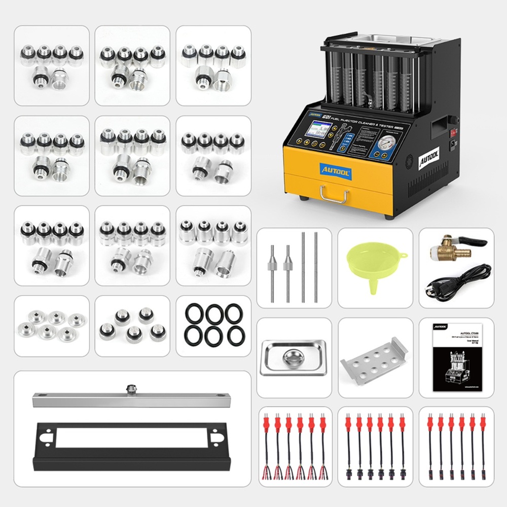 เครื่องทำความสะอาดและทดสอบหัวฉ - Fuel Injector Tester บทวิจารณ์และราคา