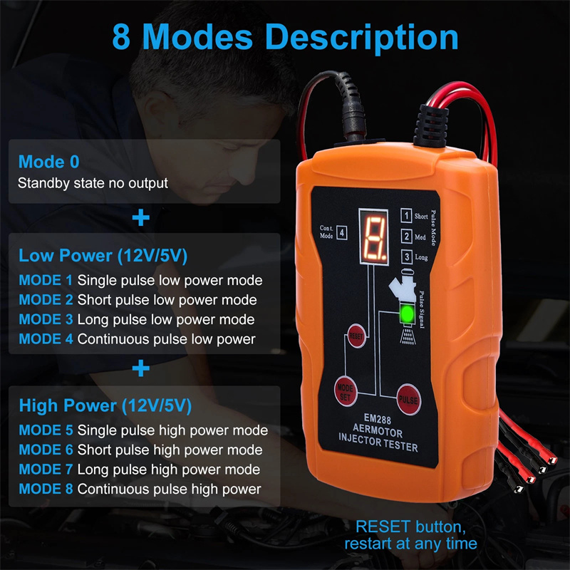 เครื่องทดสอบหัวฉีดน้ำมันเชื้อเ - Fuel Injector Tester บทวิจารณ์และราคา