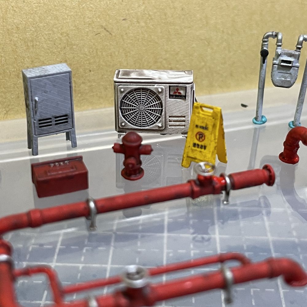 ไดโอรามา 1:64 โมเดลเครื่องปรับ - Auto Repair Shop Japan บทวิจารณ์และราคา