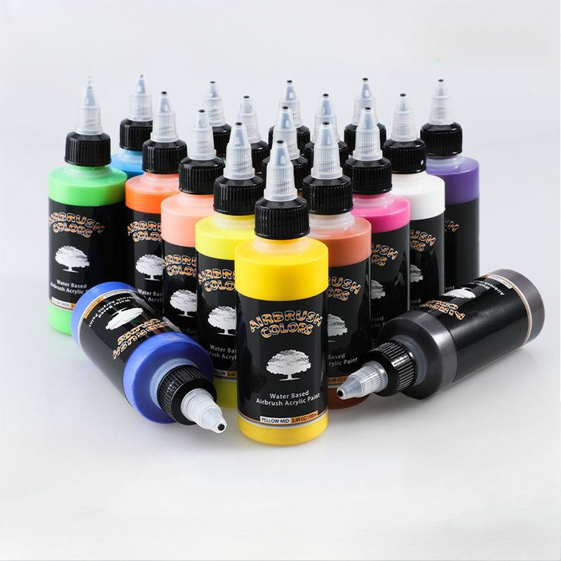 100ml น้ําอะคริลิคสี 32 สีสเปร - Heat Gun Paint Strip บทวิจารณ์และราคา